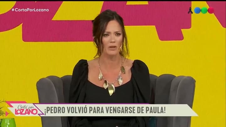 Paula Chaves pidió que sacaran a Pedro Alfonso del estudio - Fuente: Telefe