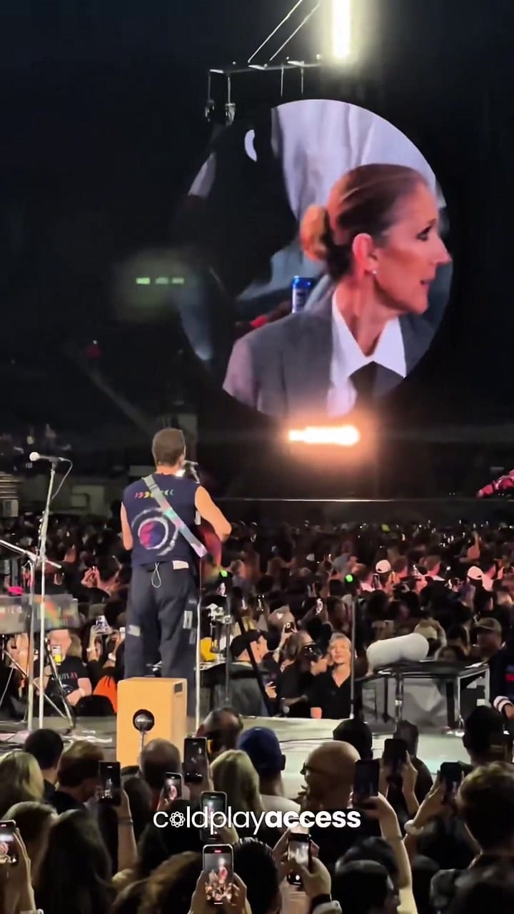 Chris Martin, cantante de Coldplay, le dedicó unas sentidas palabras a Celine Dion