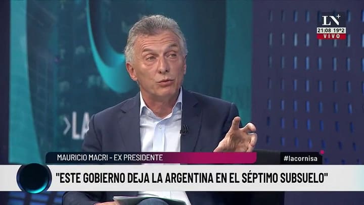 Mauricio Macri: 'Nadie quiere financiar gobiernos irresponsables'