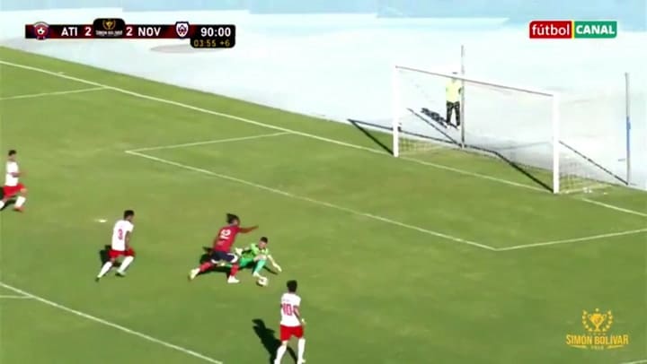 La curiosa situación de juego en la Copa Simón Bolívar