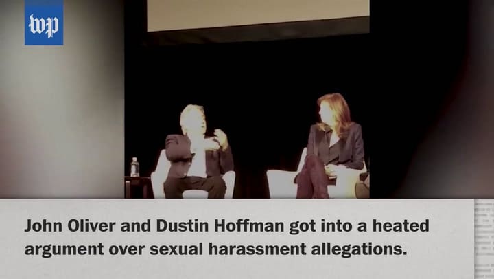 Incómodo, Dustin Hoffman habló sobre las acusaciones de acoso sexual