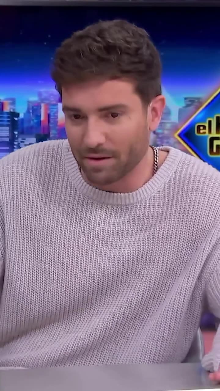 Pablo Alborán durante su paso por El Hormiguero