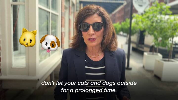 La recomendación de Hochul por el calor en Nueva York