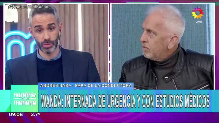 Andrés Nara habló de la salud de Wanda Nara