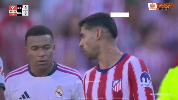 La discusión entre Cuti Romero y Jude Bellingham