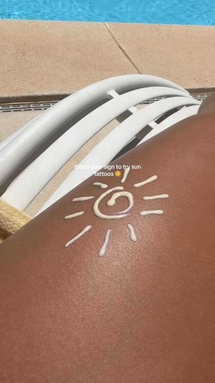 Así es la nueva moda de TikTok de tatuajes por quemaduras de la piel
