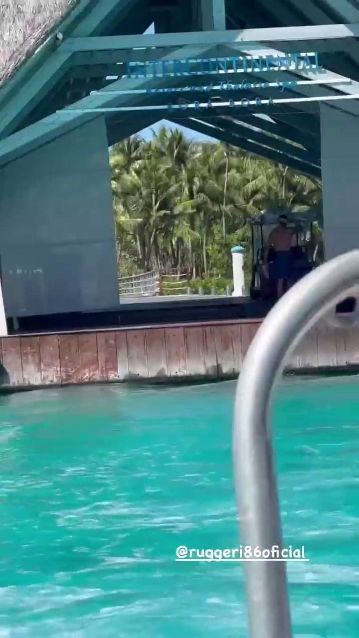 Oscar Ruggeri se despidió de Bora Bora con un mensaje de nostalgia