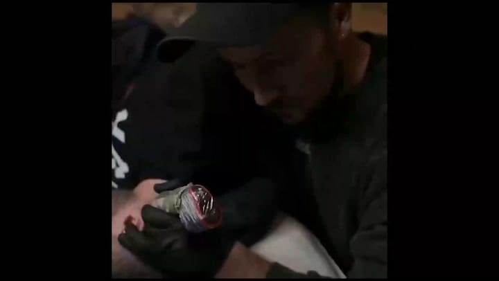 El tatuaje que Rodrigo de Paul se hizo y le dedicó a Tini Stoessel