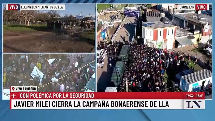 Militantes de LLA