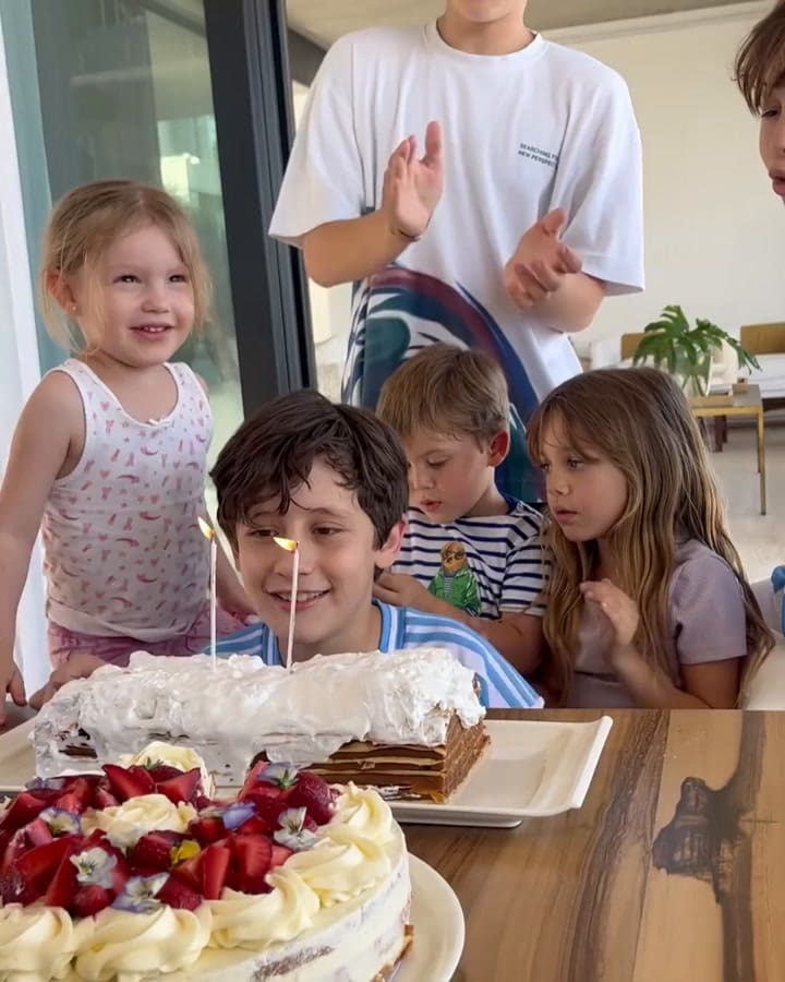Así fue el festejo de cumpleaños de Benicio, el hijo de Pampita y Vicuña