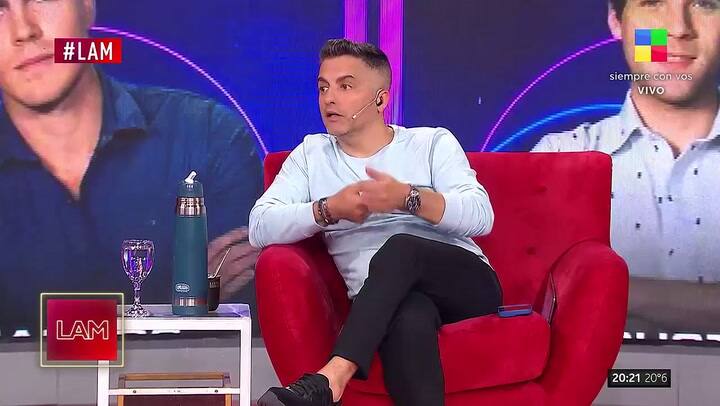 Ángel De Brito compartió el mensaje que le envió Wanda Nara (LAM)