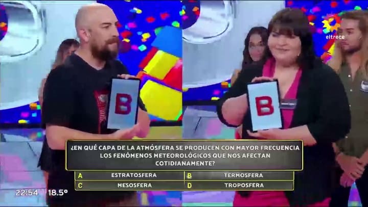 Mariano ganó tres millones de pesos en Los 8 escalones