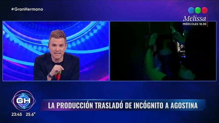 Gran Hermano: asi sacaron a Agostina de la casa