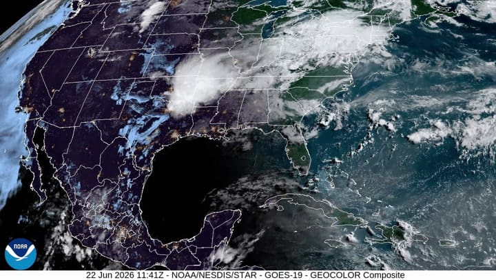 Satélite De La NOAA Hoy