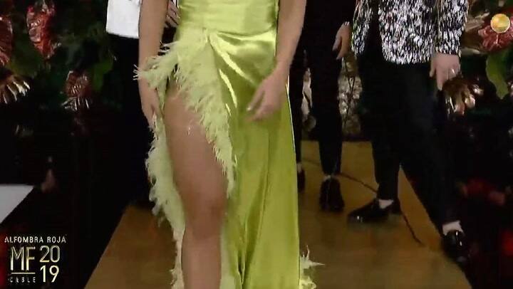 Sol Perez en la alfombra roja de los MF 2019 - Fuente: Ciudad Magazine