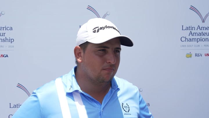 Mateo Pulcini analizó su gran segunda ronda en el LAAC 2026 Fuente: LAAC