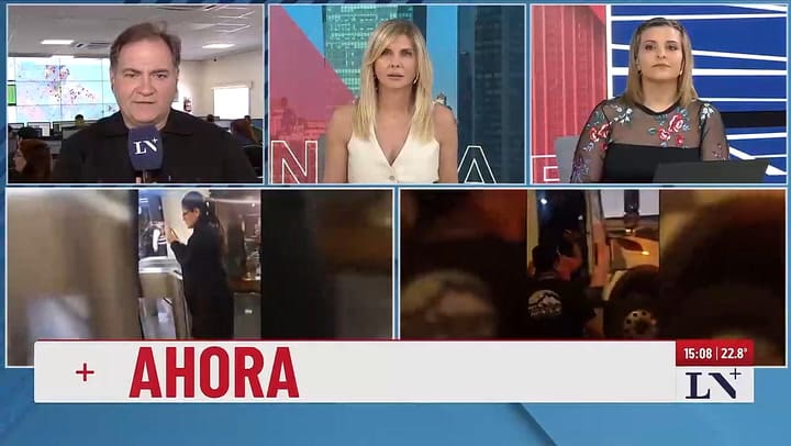 El ministro de Seguridad bonaerense, Javier Alonso, en dialogo con LN+