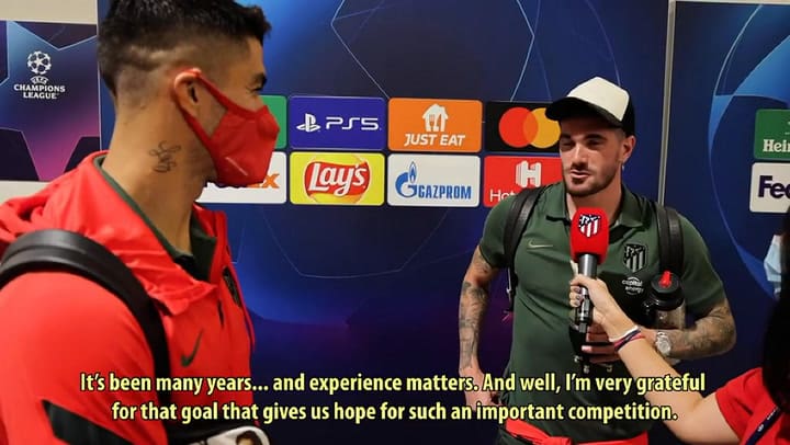 La divertida entrevista a Suárez y De Paul