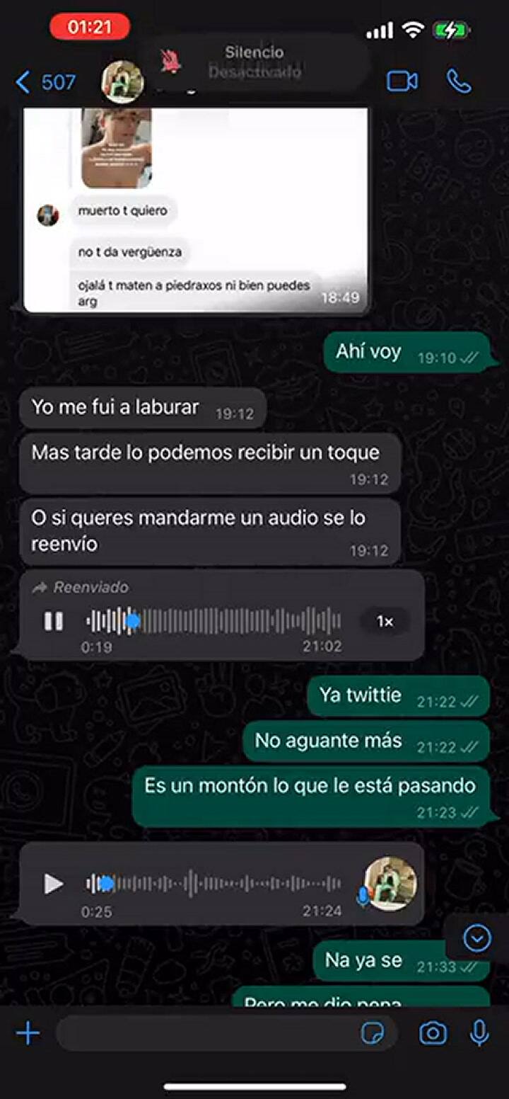 El video que compartió Coscu en Twitter