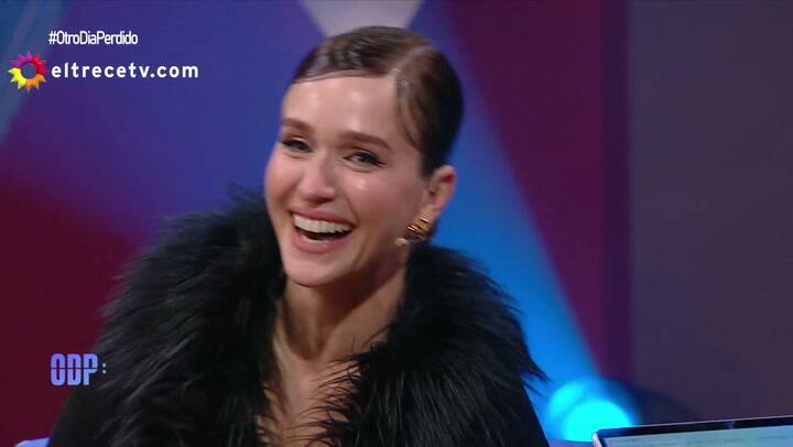 Brenda Gandini recordó su primera escena romántica con Benjamín Rojas