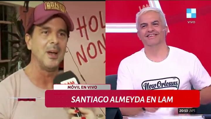 Santiago Almeyda habló sobre su encuentró con Flor Peña a principios de los 2000