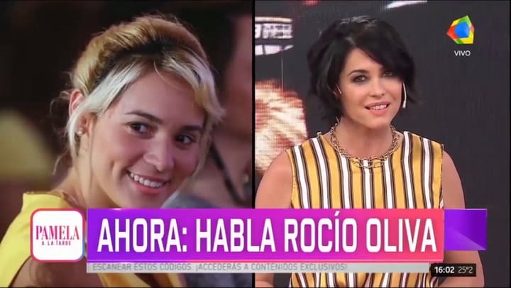 Rocío Oliva: 'Yo organicé todo para que Diego Maradona conozca a su nieta Roma' - Fuente: América TV