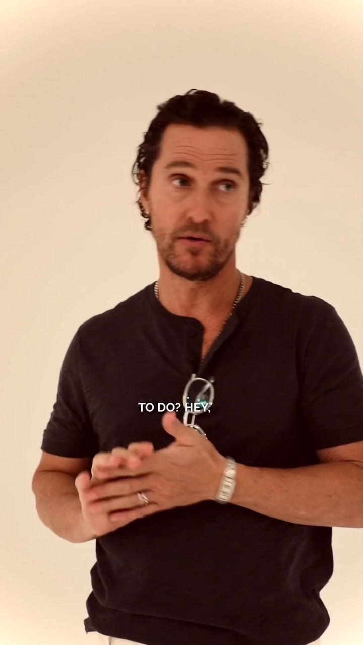 Matthew McConaughey fue a ver a su equipo favorito en Texas