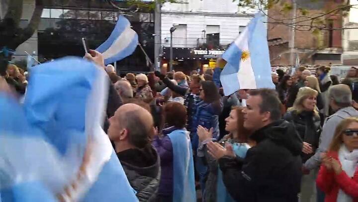 El apoyo en Olivos