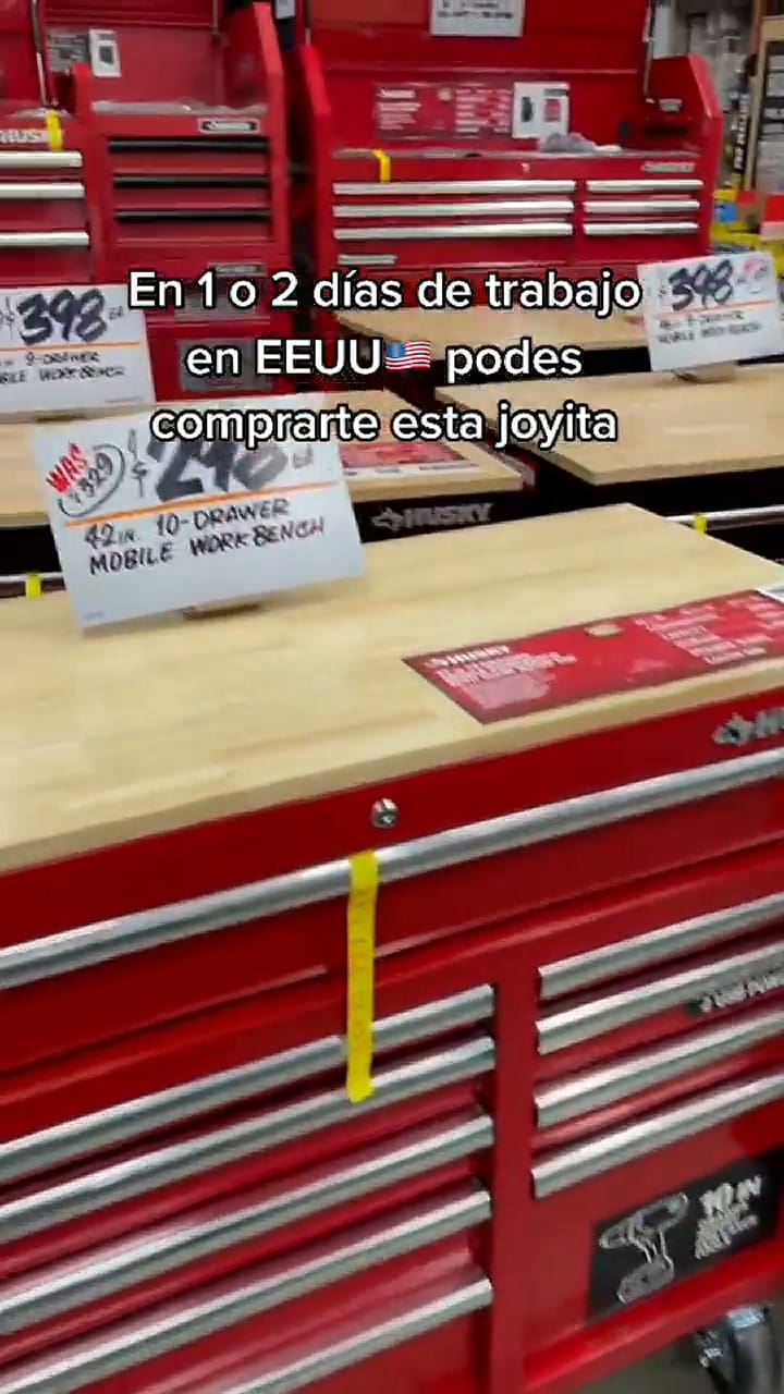 Tiktoker muestra cómo es trabajar en Estados Unidos