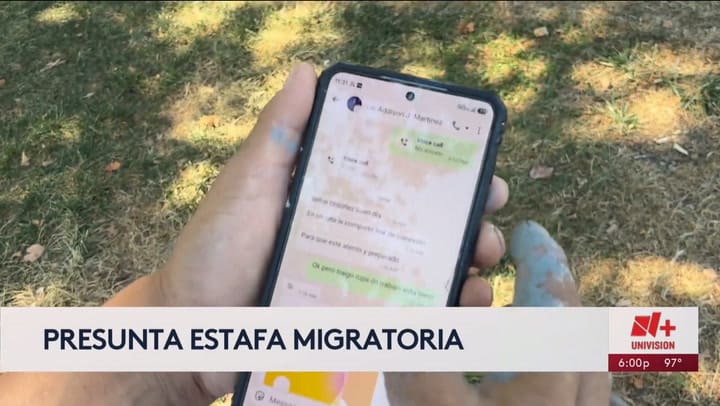 Alertan por estafa de inmigración vía WhatsApp