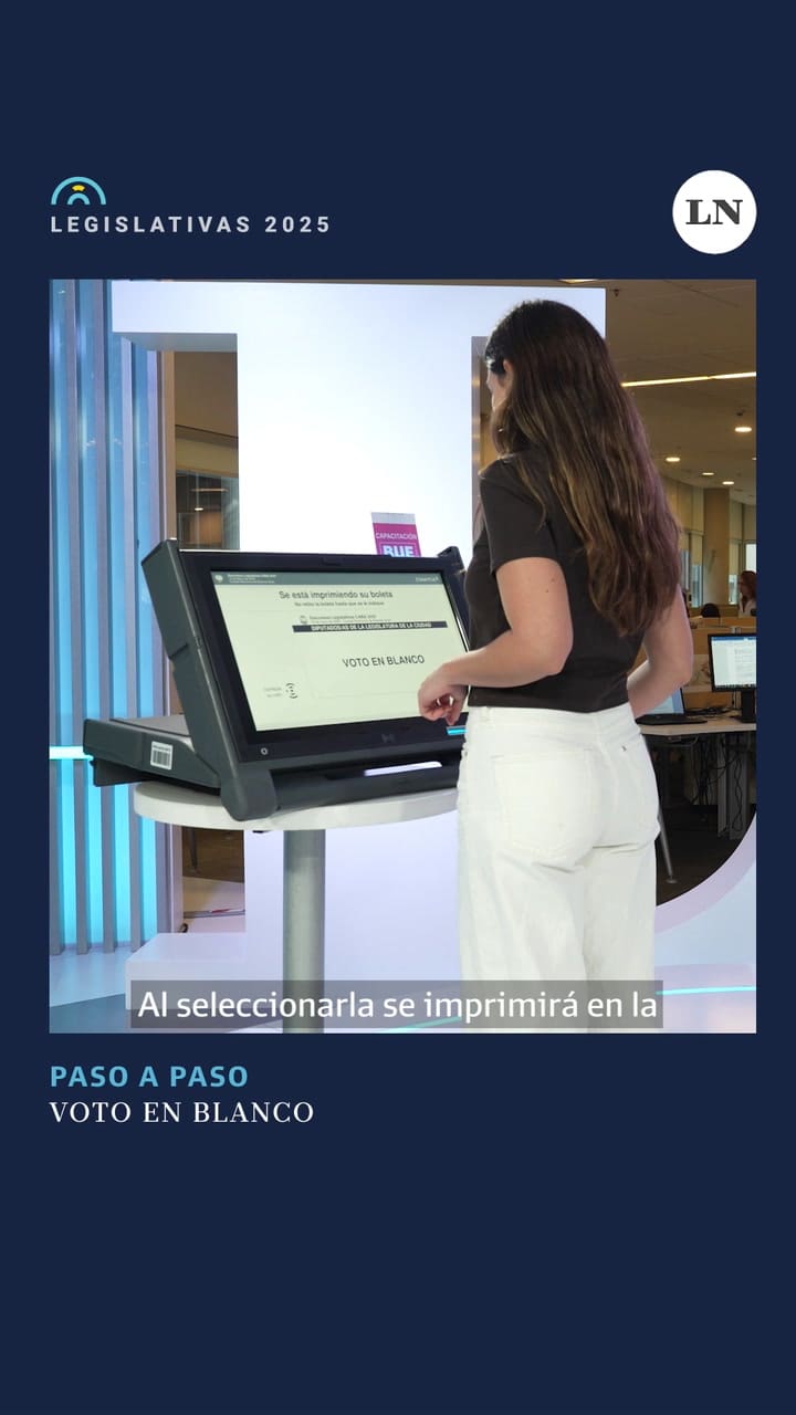Voto electrónico: Voto en blanco