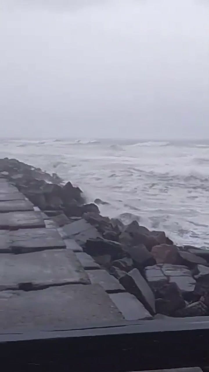 Temporal en Necochea