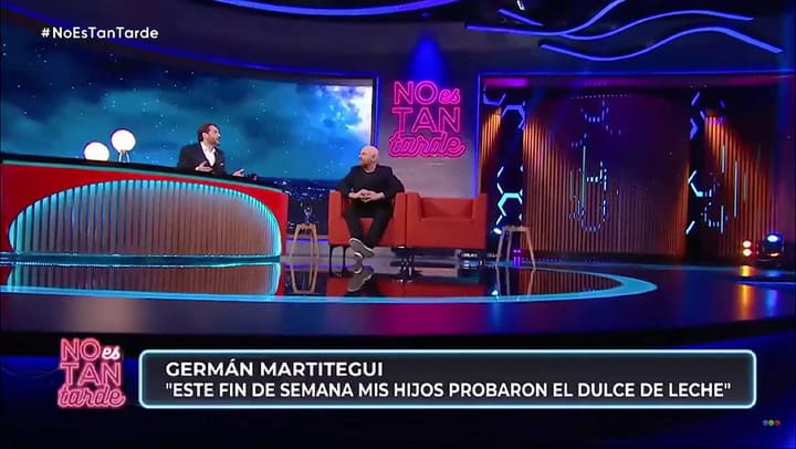 Germán Martitegui reveló el evento de su hijo que lo tiene preocupado