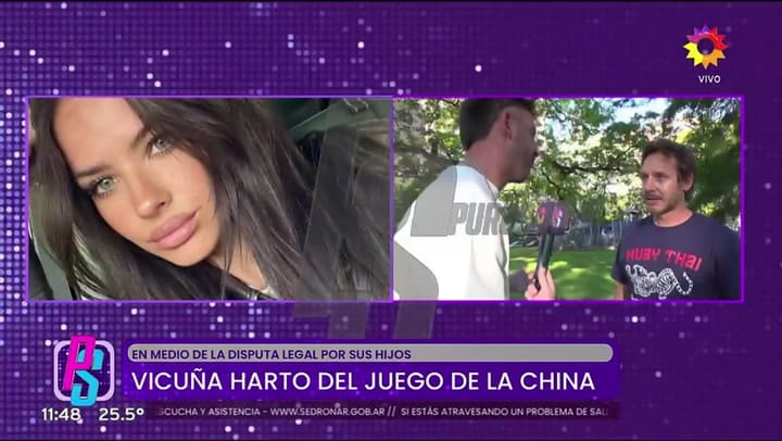 Benjamín Vicuña le respondió a la China Suárez: “Las cosas se arreglan en familia”