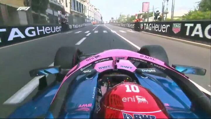 GP Mónaco: Gasly celebró su podio durante una vuelta, pero Alpine no le avisó que lo habían penalizado