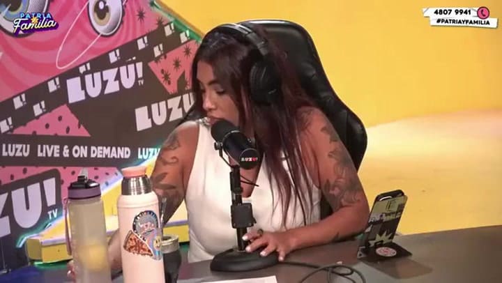 El tenso momento de Anita Espósito y Guido Süller en Luzu TV