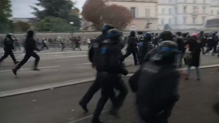 Disturbios en París