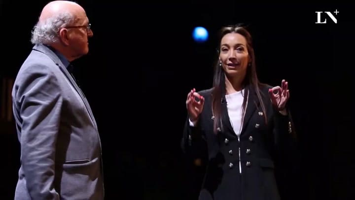 Mora Godoy enseña a Pablo Sirvén a bailar el tango