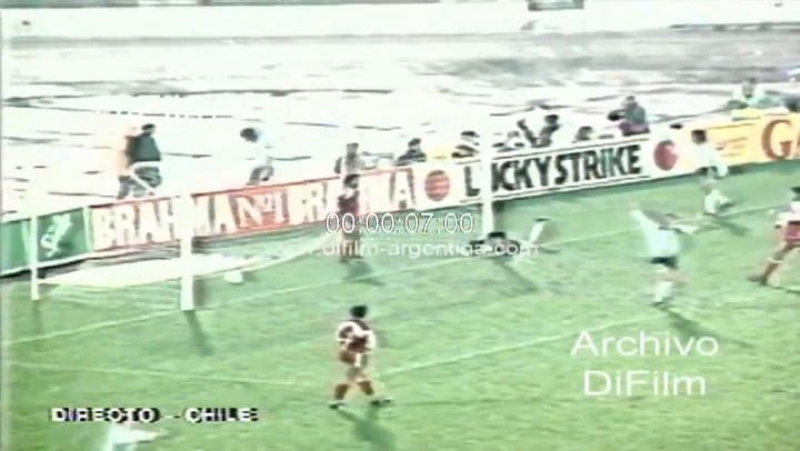Primer gol de Batistuta en la selección argentina