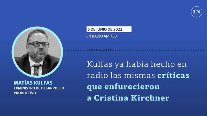 La oposición pedirá que la Justicia investigue las declaraciones de Kulfas que le costaron el cargo