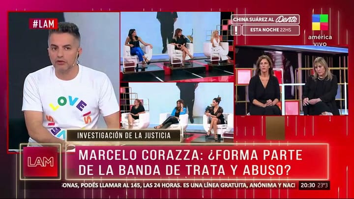 El exsabrupto de Nazarena Vélez en vivo