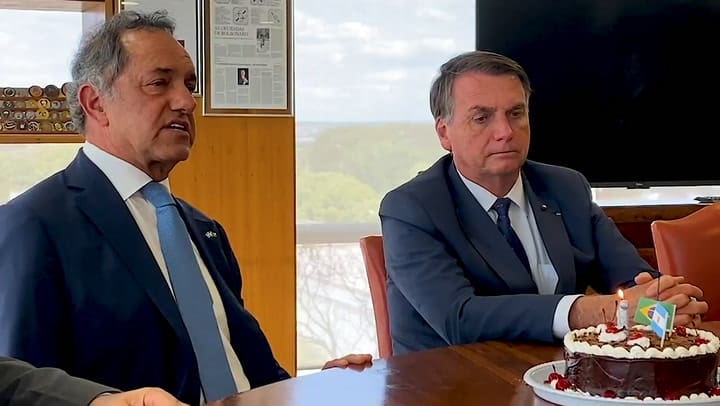 Scioli con Bolsonaro