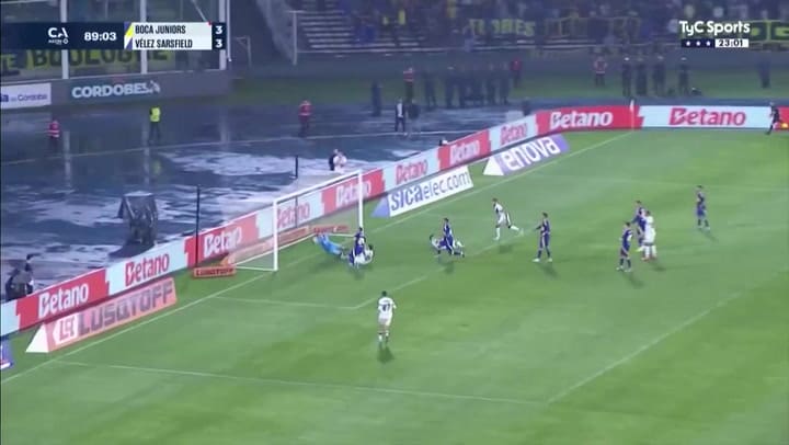 El gol con que Vélez venció a Boca en la semifinal de la Copa Argentina