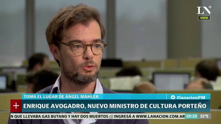 Enrique Avogadro será el nuevo ministro de Cultura porteño