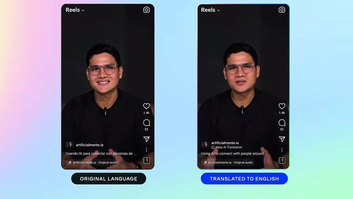 Meta AI permitirá hacer doblaje de las Stories