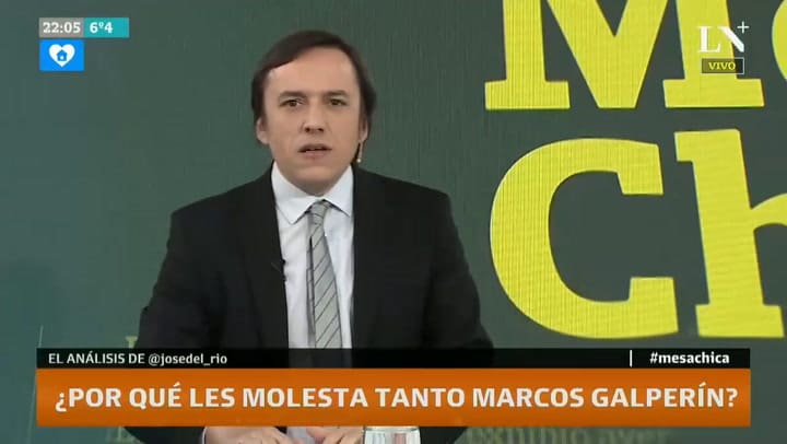 Editorial José del Rio - ¿Por qué les molesta tanto Marcos Galperín?