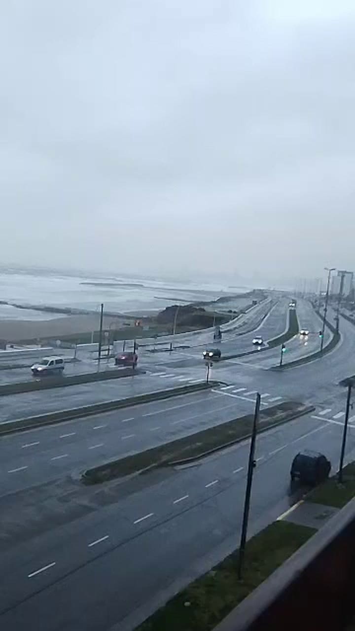 Asi impactó el fenómeno climático en Mar del Plata