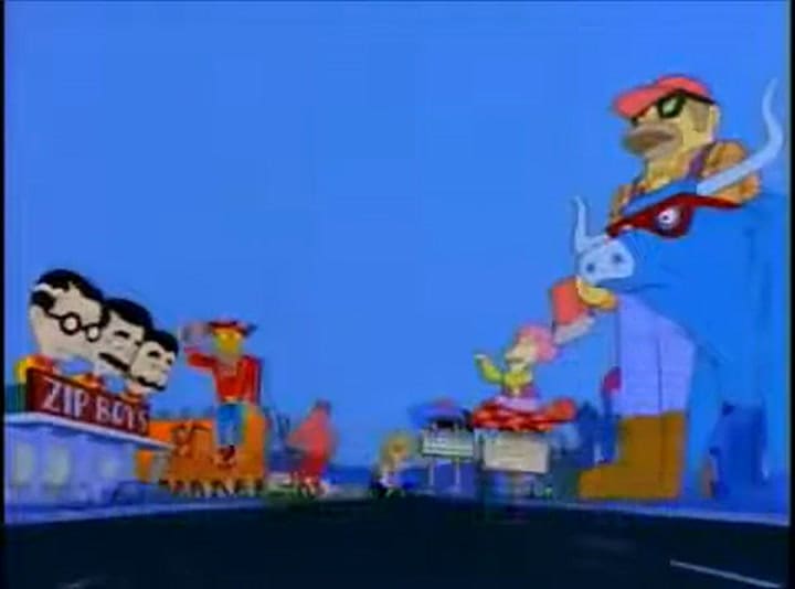 Homero y el ataque de los anuncios