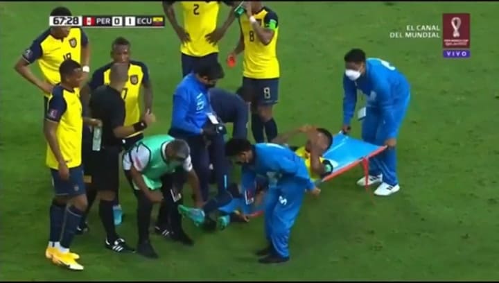 Insólito olvido en Perú vs. Ecuador