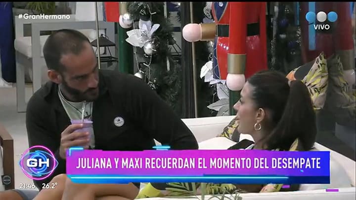 Juliana reingresó a Gran Hermano y rompió las reglas